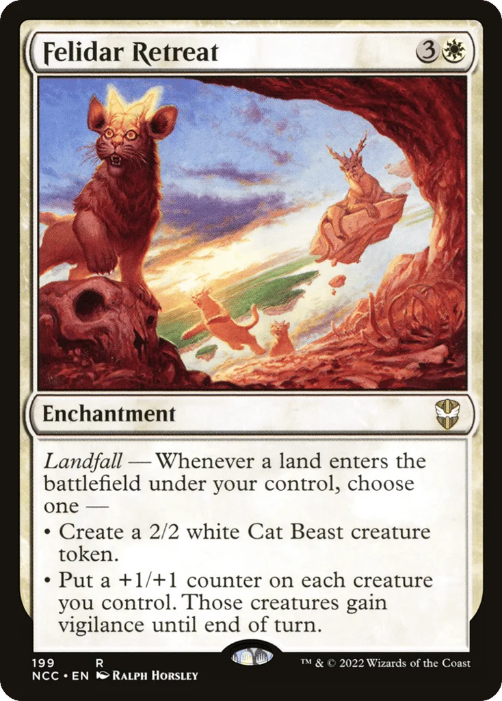 Felidar Retreat · New Capenna Commander