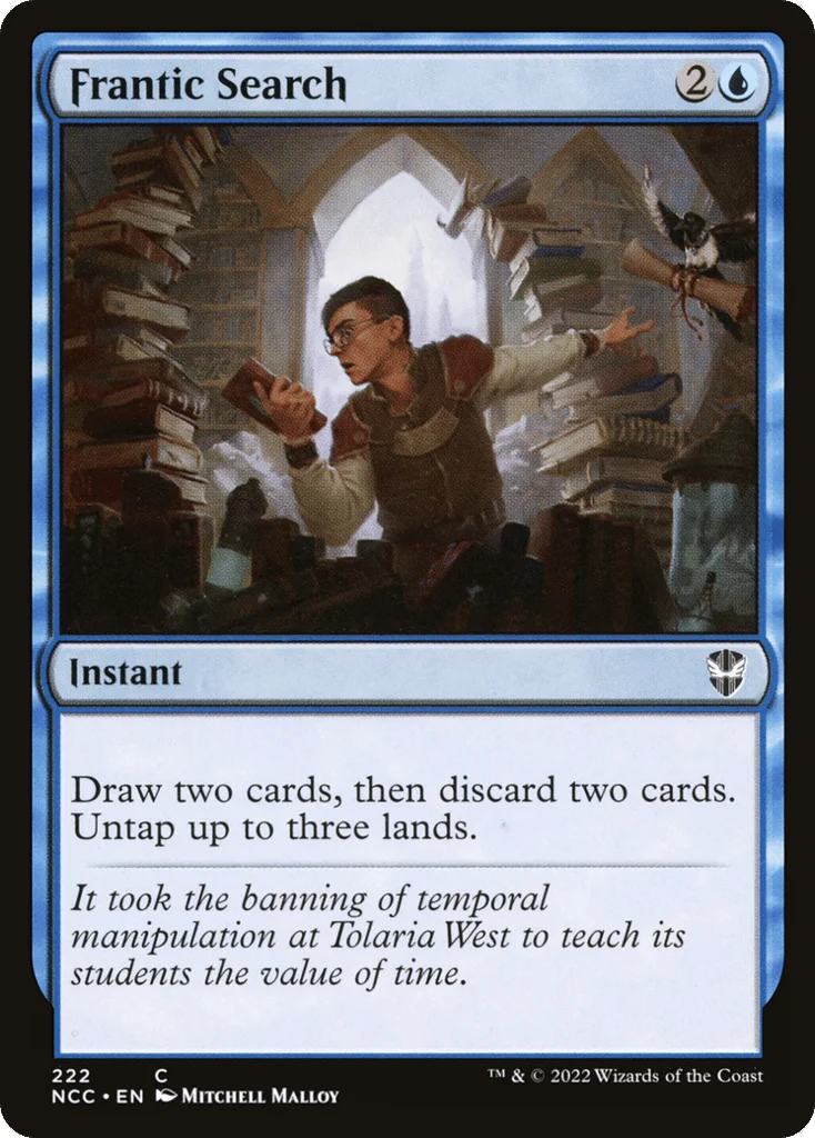 Frantic Search · New Capenna Commander