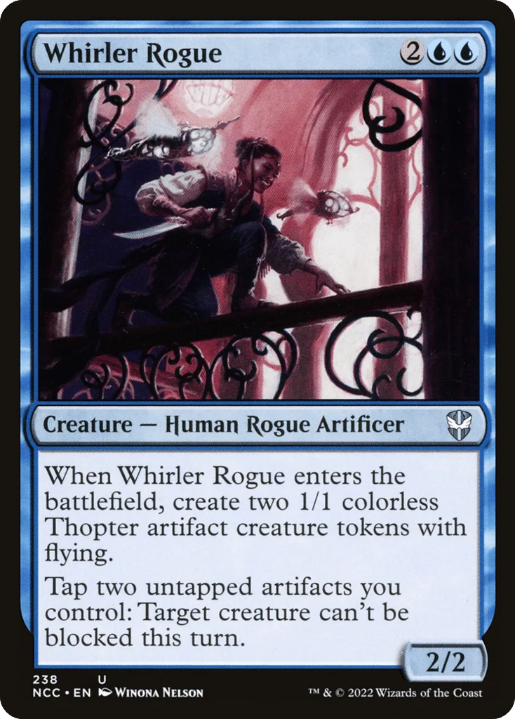 Whirler Rogue · New Capenna Commander
