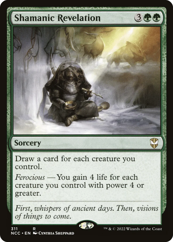 Shamanic Revelation · New Capenna Commander