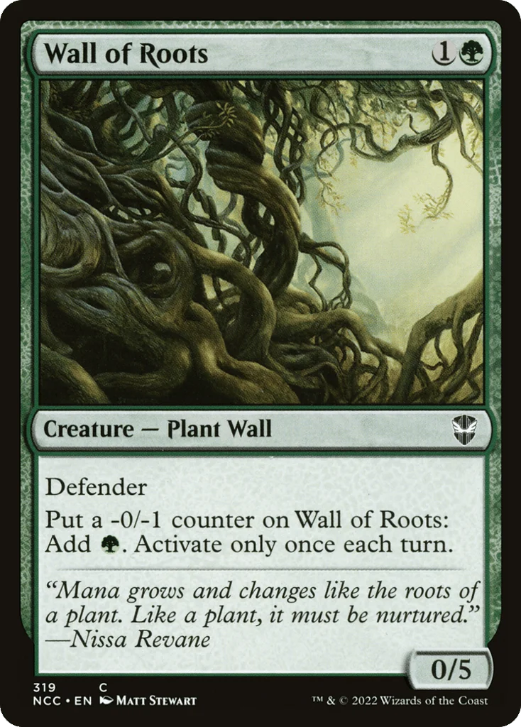 Wall of Roots · New Capenna Commander