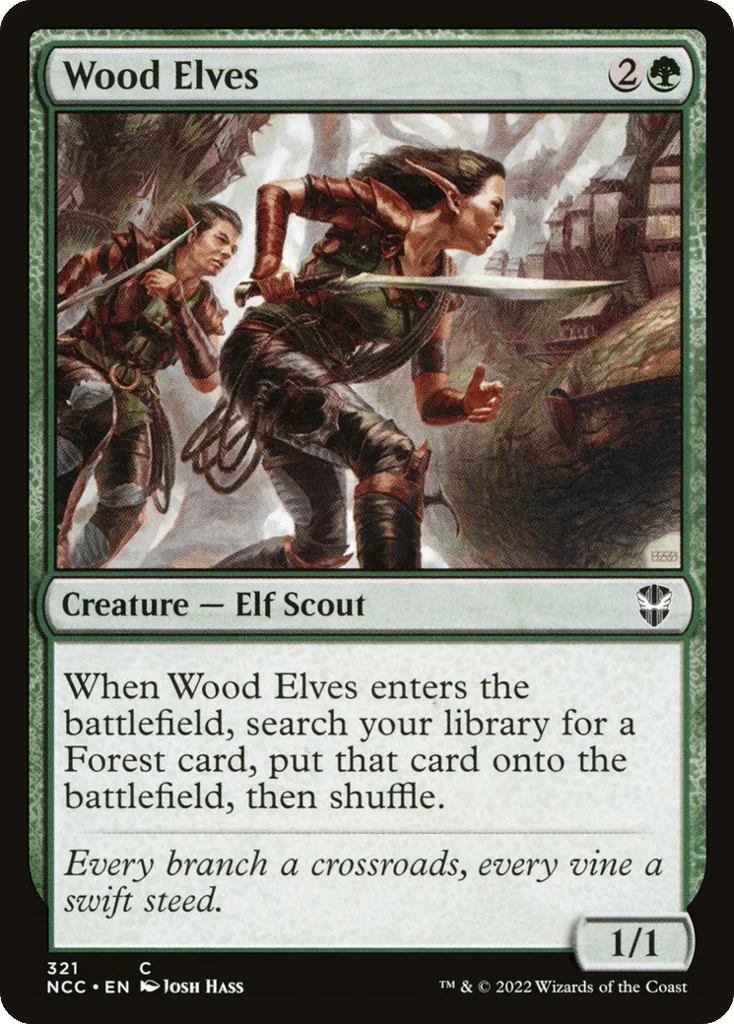 Wood Elves · New Capenna Commander