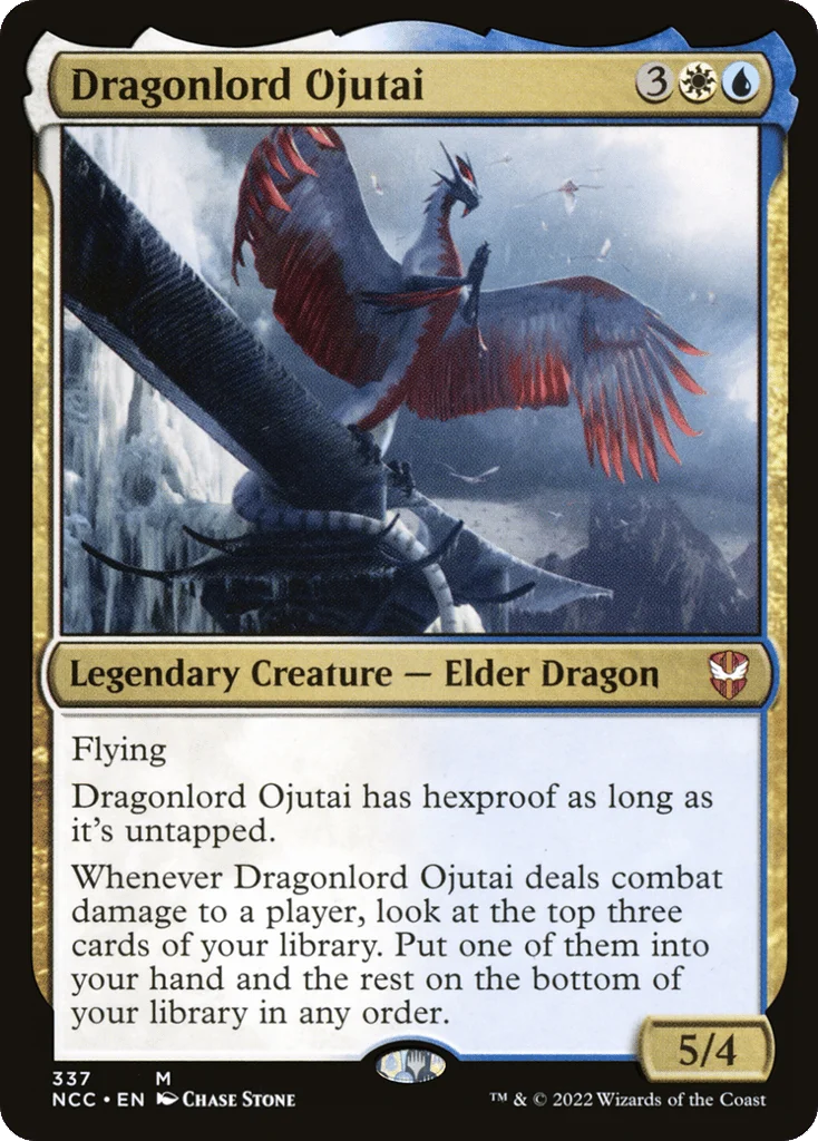Dragonlord Ojutai · New Capenna Commander