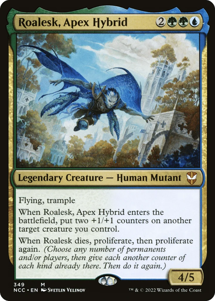 Roalesk, Apex Hybrid · New Capenna Commander