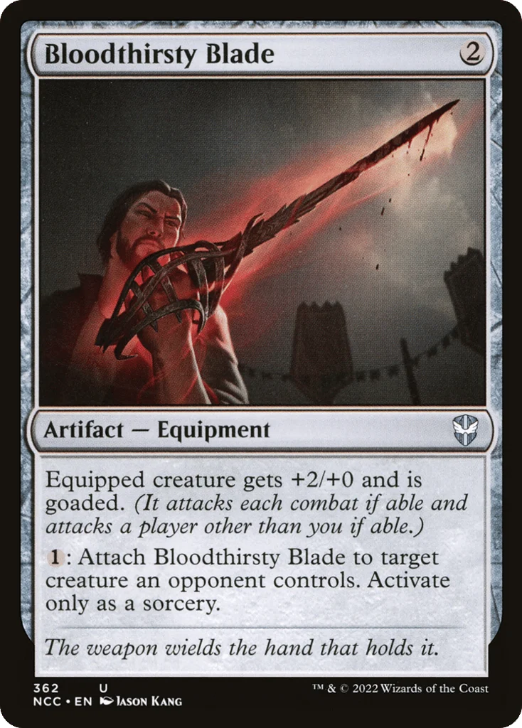 Bloodthirsty Blade · New Capenna Commander