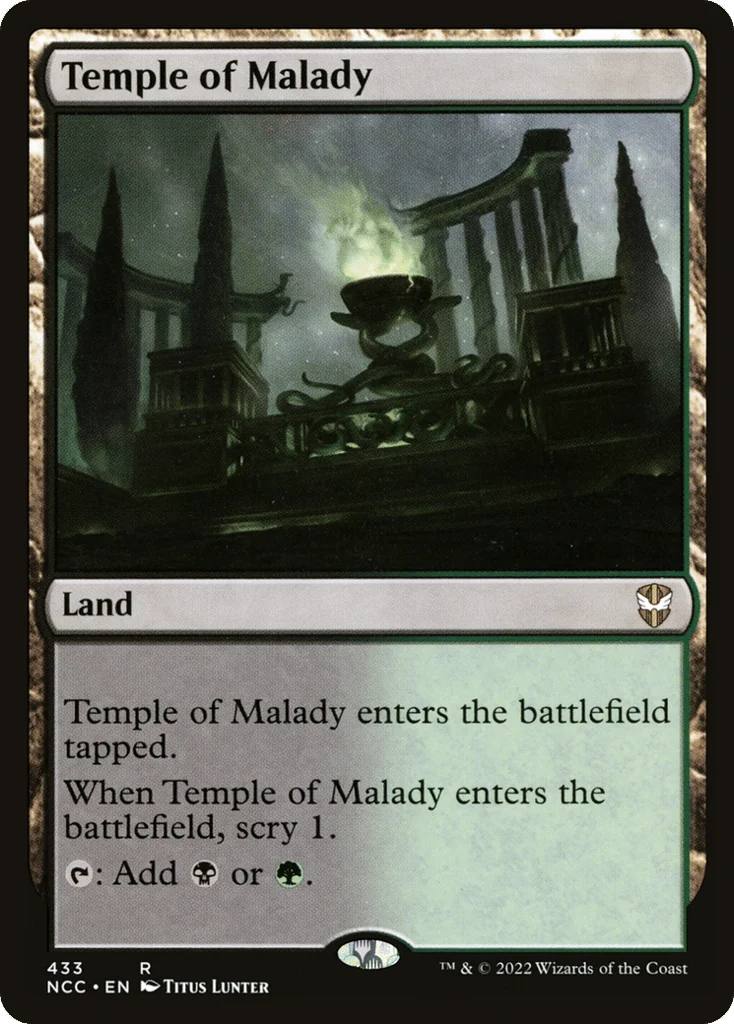 Temple of Malady · New Capenna Commander