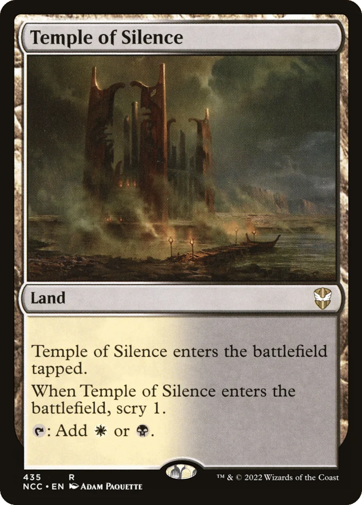 Temple of Silence · New Capenna Commander