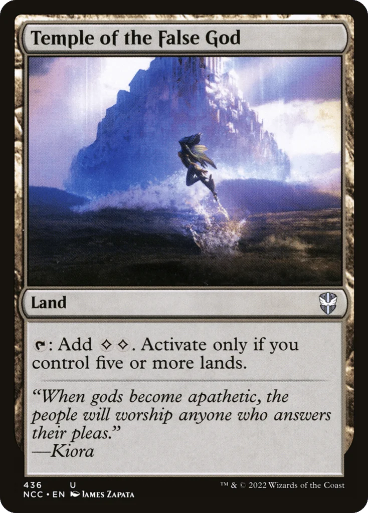 Temple of the False God · New Capenna Commander