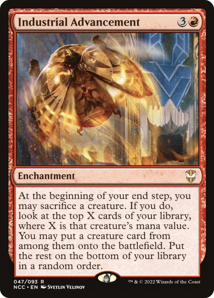 Industrial Advancement · New Capenna Commander