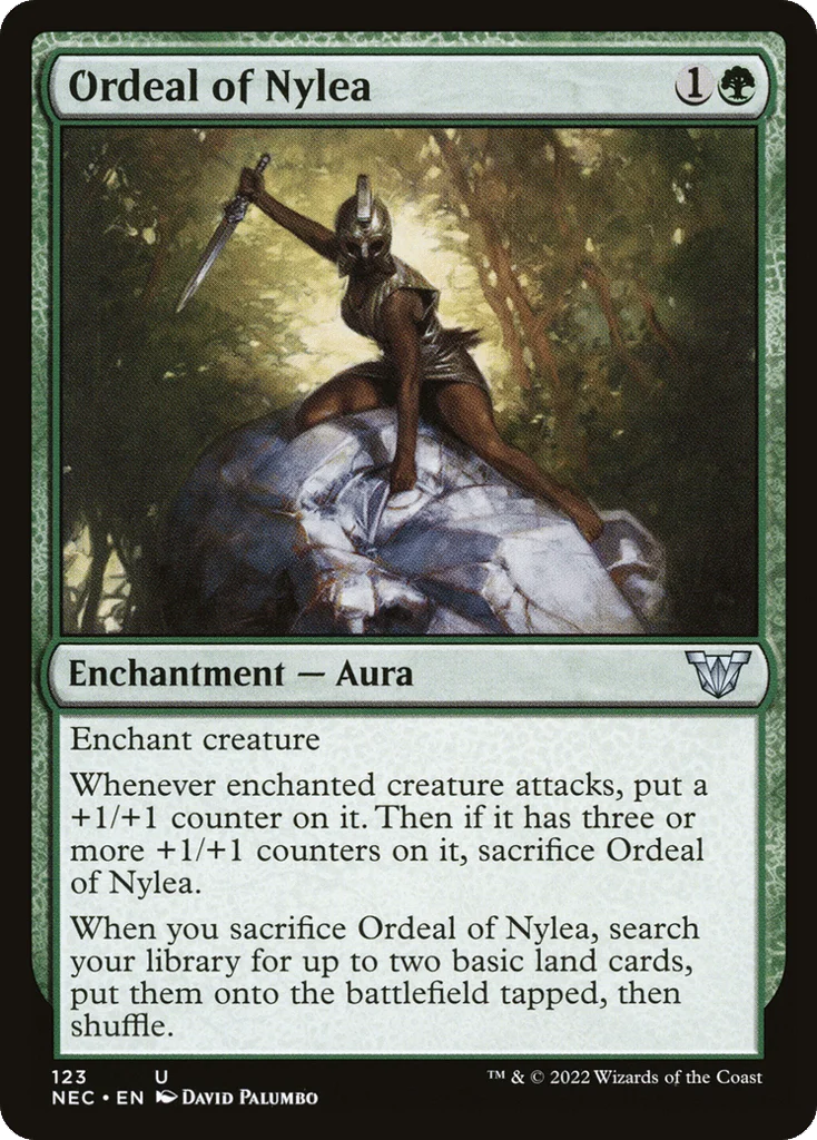 Ordeal of Nylea · Neon Dynasty Commander