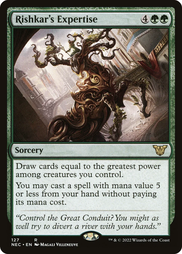 Rishkar's Expertise · Neon Dynasty Commander