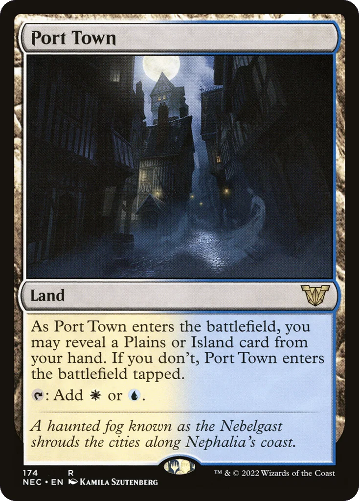 Port Town · Neon Dynasty Commander