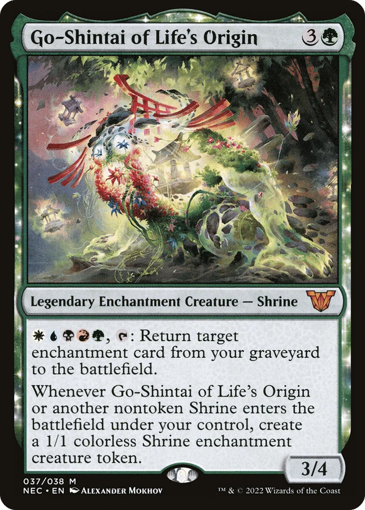 Go-Shintai of Life's Origin · Neon Dynasty Commander