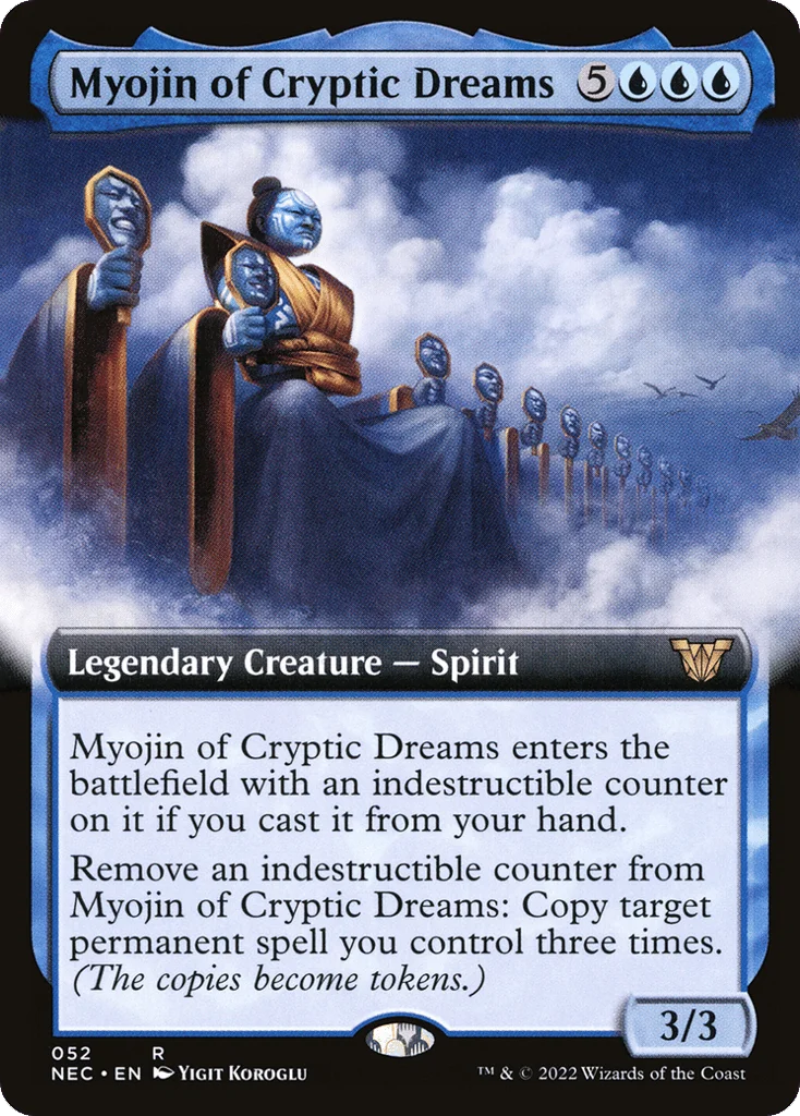 Myojin of Cryptic Dreams · Neon Dynasty Commander