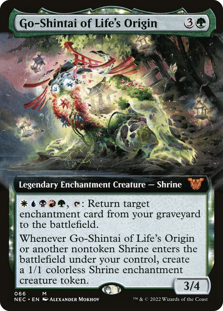 Go-Shintai of Life's Origin · Neon Dynasty Commander