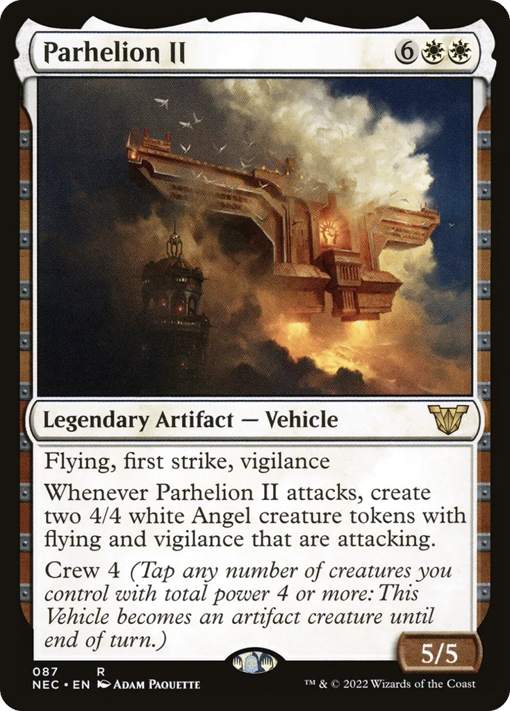 Parhelion II · Neon Dynasty Commander