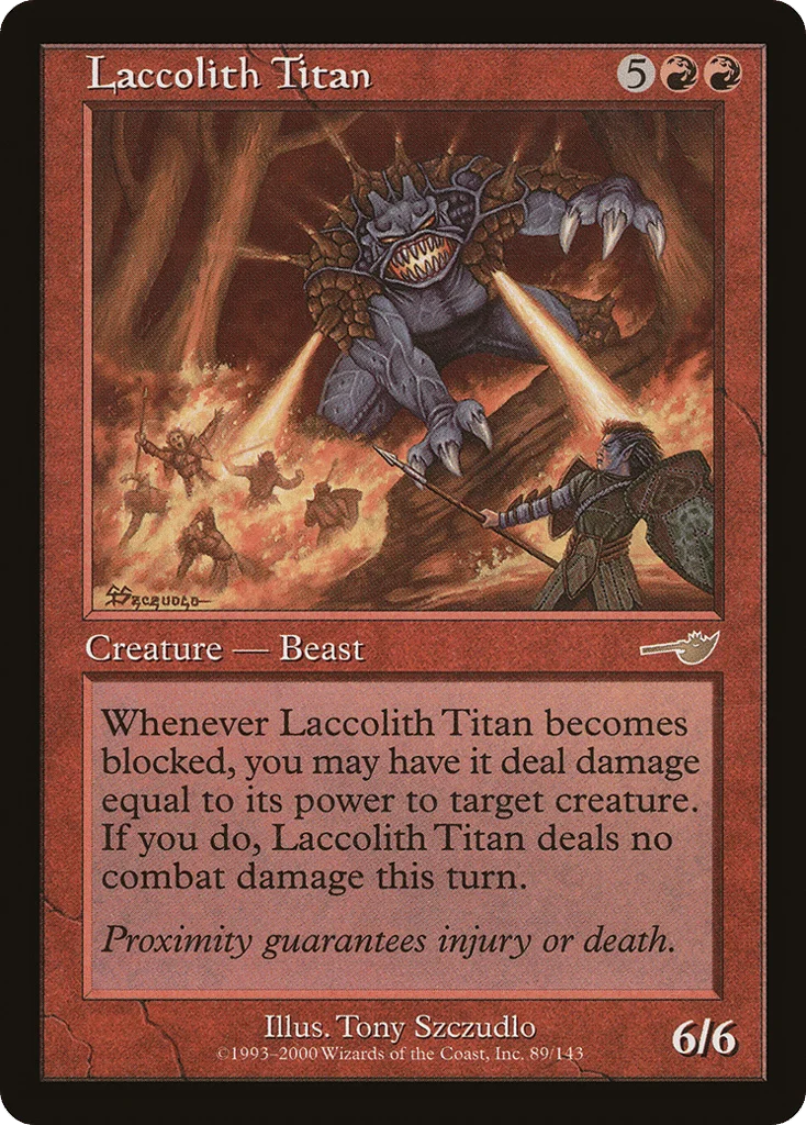 Laccolith Titan · Nemesis