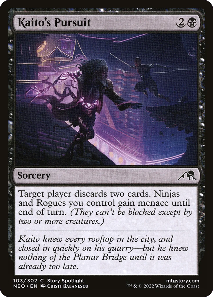 Kaito's Pursuit · Kamigawa: Neon Dynasty