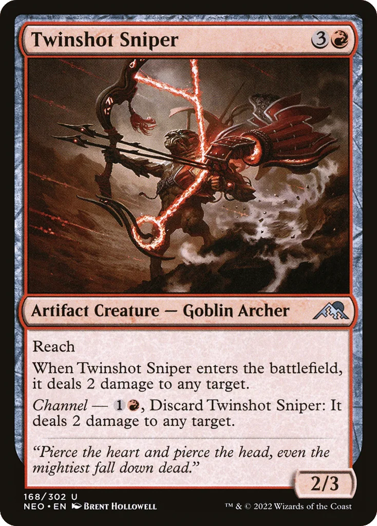 Twinshot Sniper · Kamigawa: Neon Dynasty