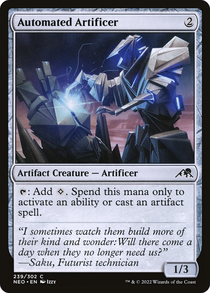 Automated Artificer · Kamigawa: Neon Dynasty