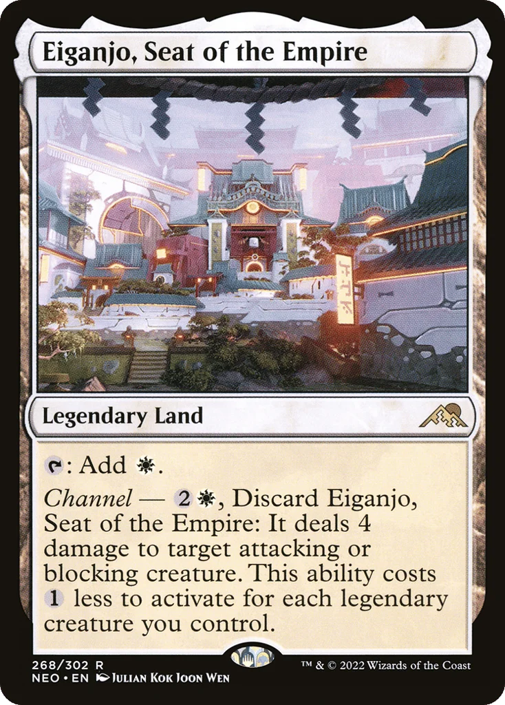 Eiganjo, Seat of the Empire · Kamigawa: Neon Dynasty