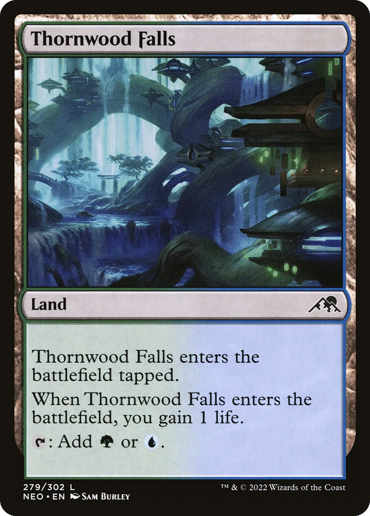 Thornwood Falls · Kamigawa: Neon Dynasty