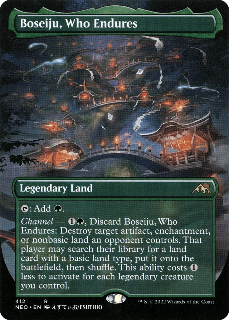 Boseiju, Who Endures · Kamigawa: Neon Dynasty