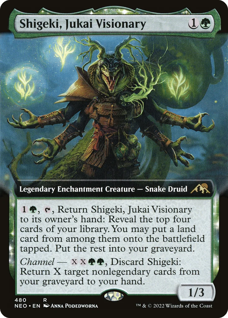Shigeki, Jukai Visionary · Kamigawa: Neon Dynasty