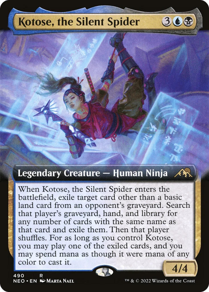 Kotose, the Silent Spider · Kamigawa: Neon Dynasty