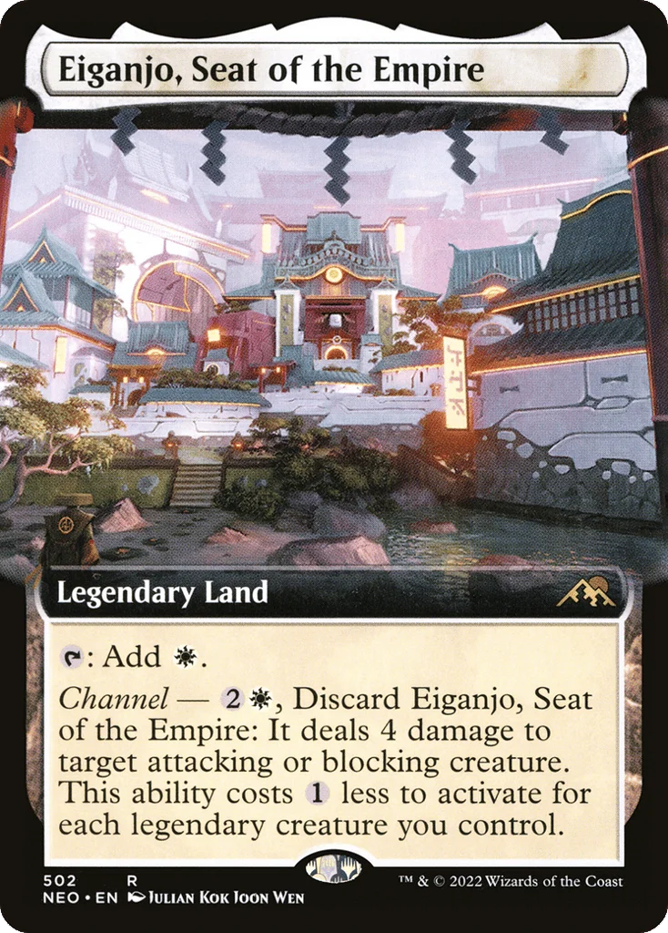 Eiganjo, Seat of the Empire · Kamigawa: Neon Dynasty