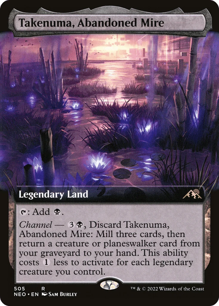 Takenuma, Abandoned Mire · Kamigawa: Neon Dynasty
