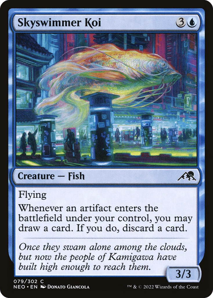 Skyswimmer Koi · Kamigawa: Neon Dynasty