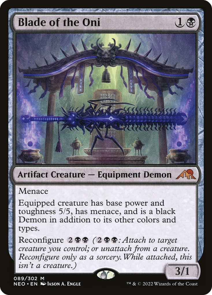 Blade of the Oni · Kamigawa: Neon Dynasty