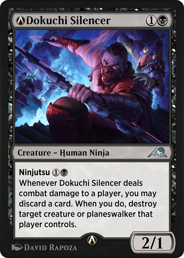 A-Dokuchi Silencer · Kamigawa: Neon Dynasty