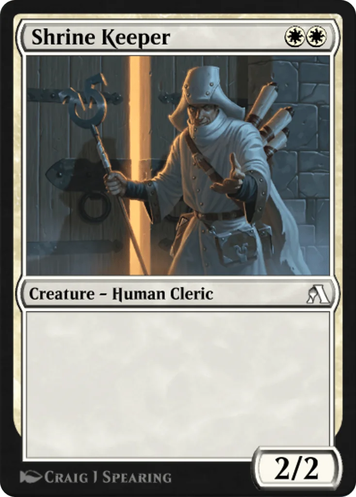 Shrine Keeper · Arena New Player Experience Cards