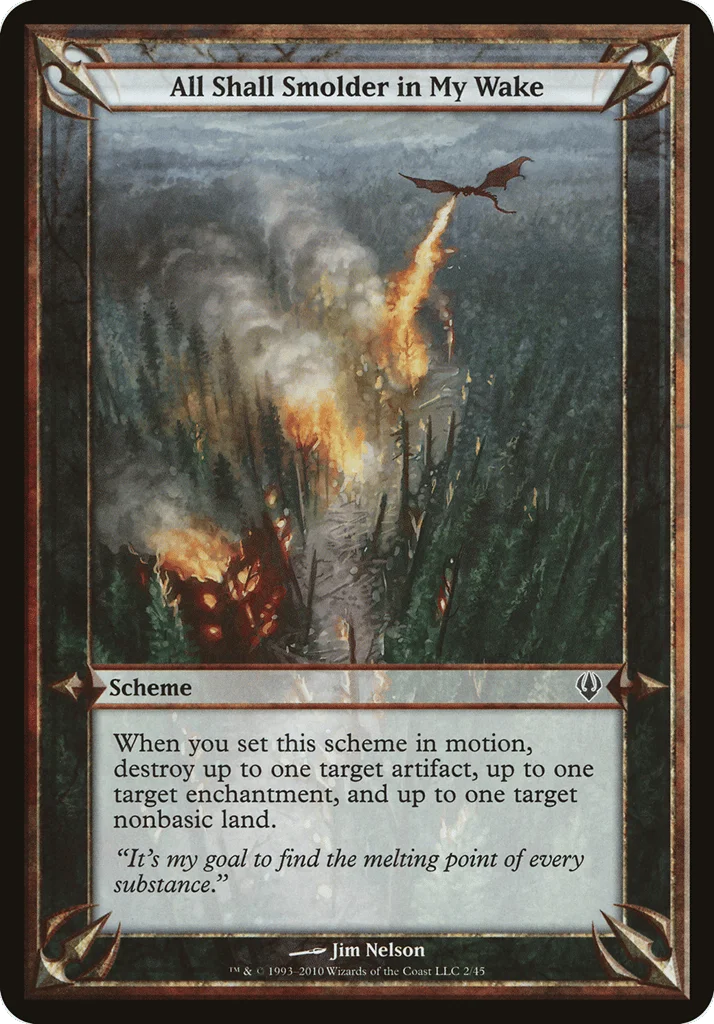 All Shall Smolder in My Wake · Archenemy Schemes