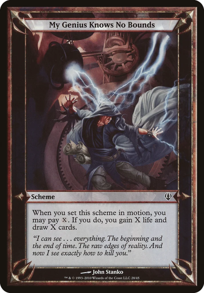 My Genius Knows No Bounds · Archenemy Schemes