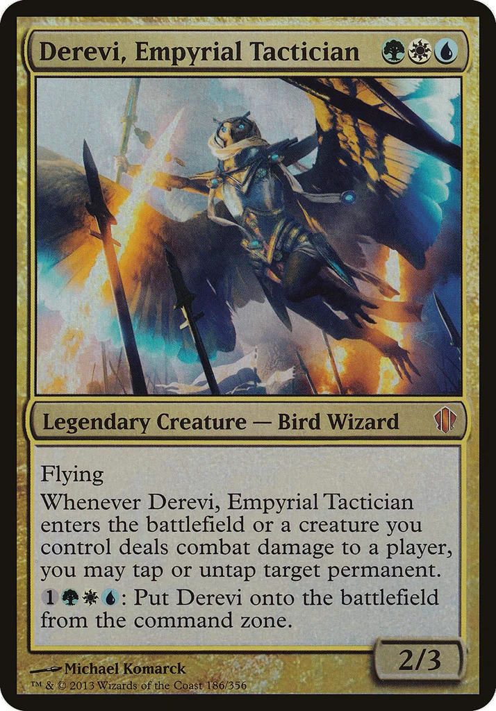 Derevi, Empyrial Tactician · Commander 2013 Oversized