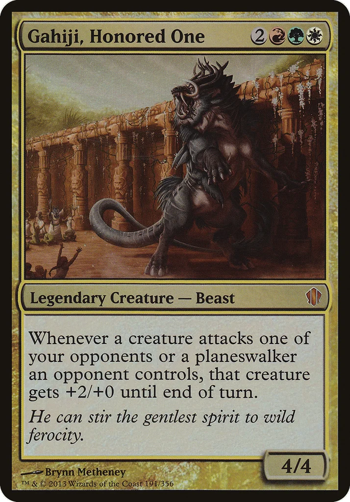Gahiji, Honored One · Commander 2013 Oversized