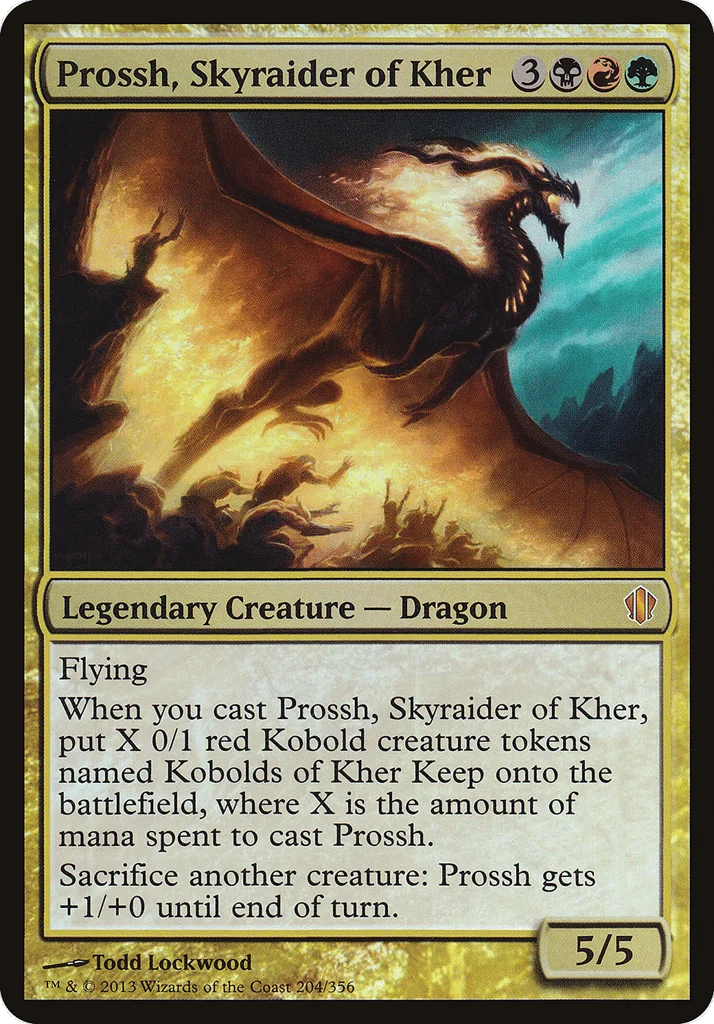 Prossh, Skyraider of Kher · Commander 2013 Oversized