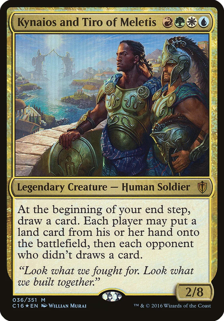 Kynaios and Tiro of Meletis · Commander 2016 Oversized