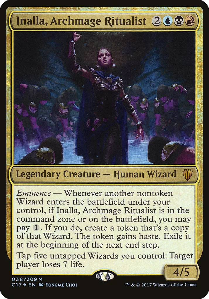 Inalla, Archmage Ritualist · Commander 2017 Oversized