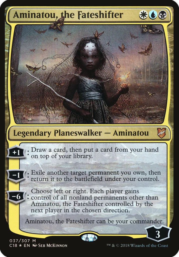 Aminatou, the Fateshifter · Commander 2018 Oversized
