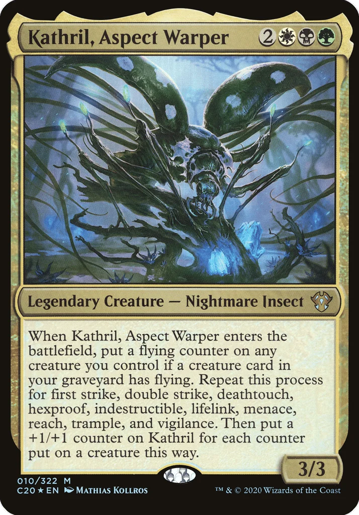Kathril, Aspect Warper · Commander 2020 Oversized