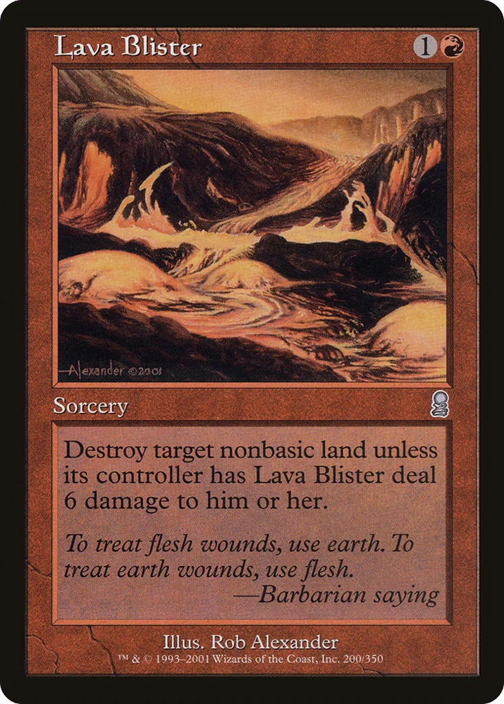 Lava Blister · Odyssey