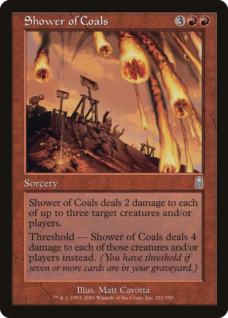 Shower of Coals · Odyssey