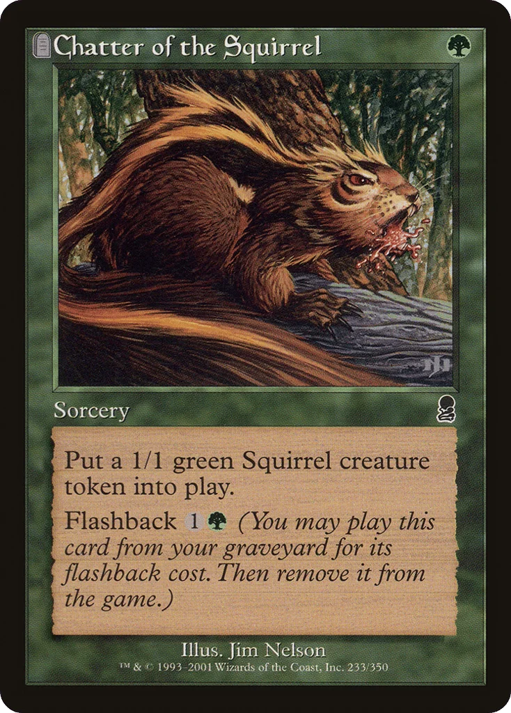 Chatter of the Squirrel · Odyssey