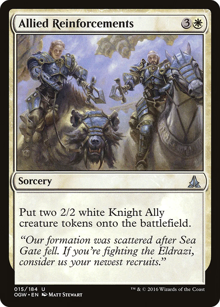 Allied Reinforcements · Oath of the Gatewatch
