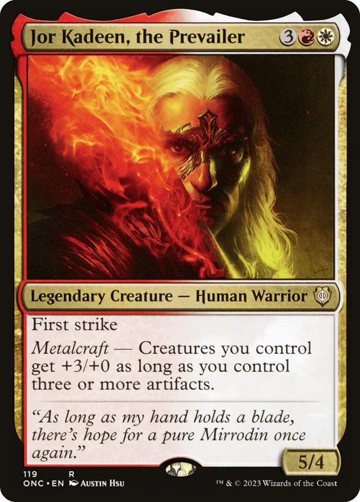 Jor Kadeen, the Prevailer · Phyrexia: All Will Be One Commander