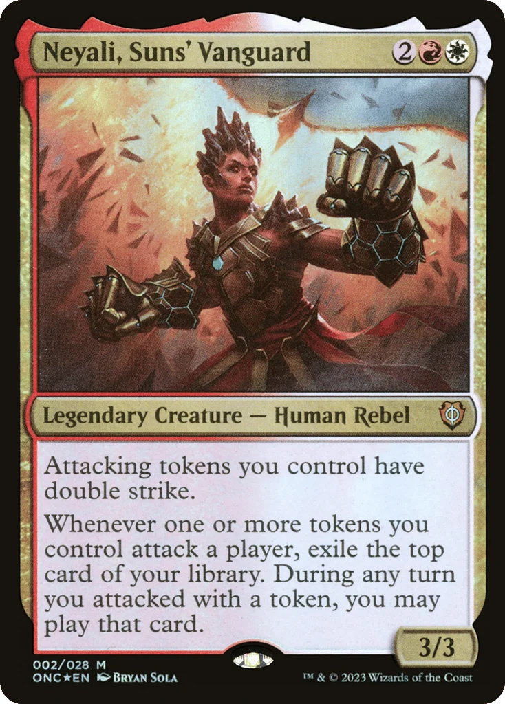 Neyali, Suns' Vanguard · Phyrexia: All Will Be One Commander